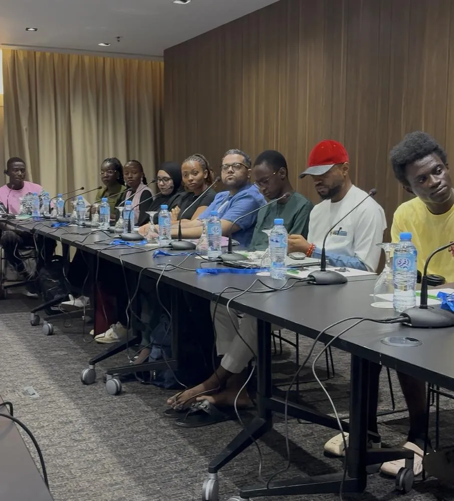 Full cohort at the table